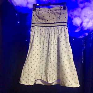 Kimchi blue strapless dress